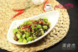 蚕豆米炒茭瓜可以吃吗视频